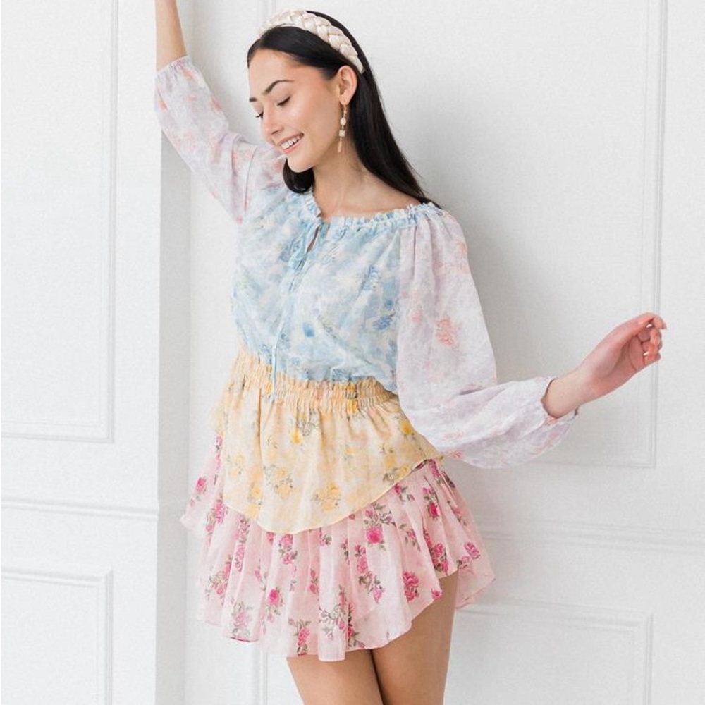 LOVE SHACK FANCY POPOVER DRESS